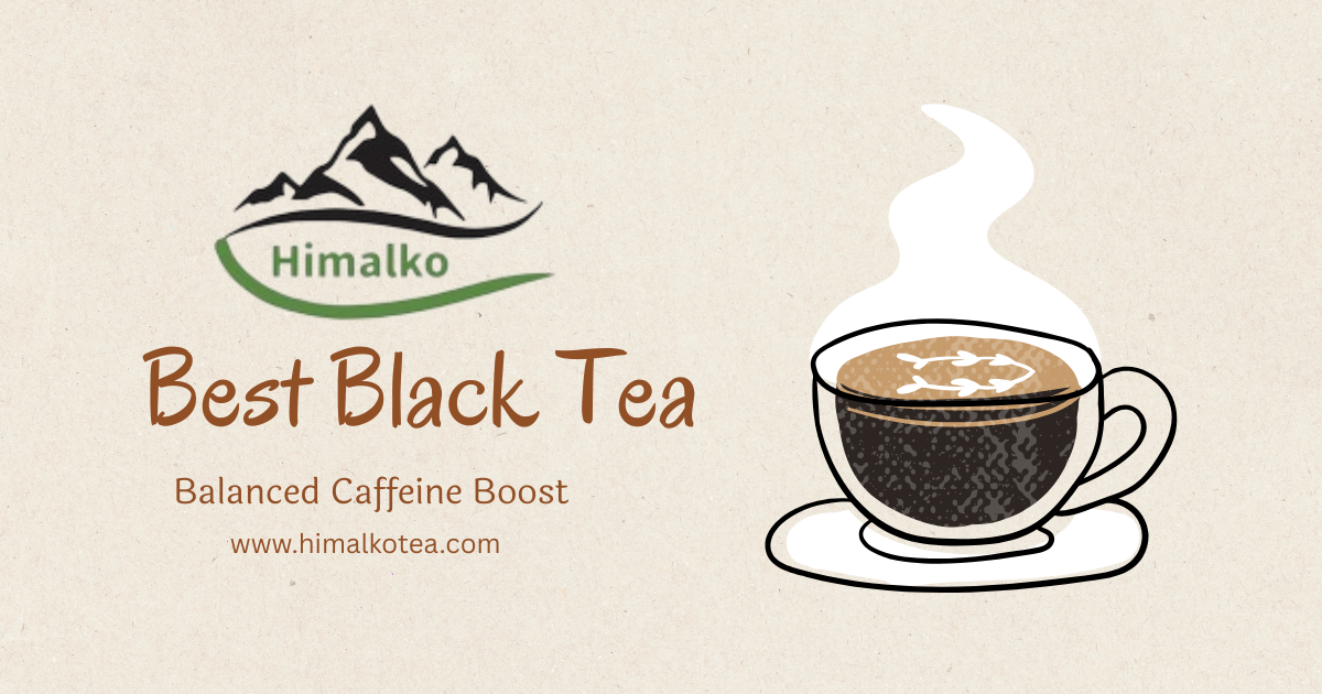 The Science Behind Caffeine in Black Tea: How It Affects Your Mind and Body.