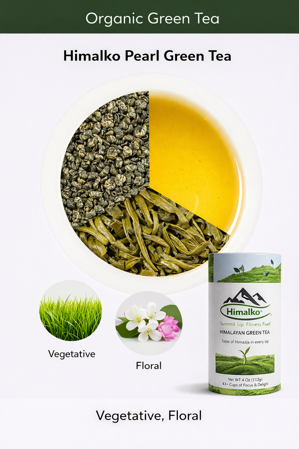 Himalko Pearl Green Tea