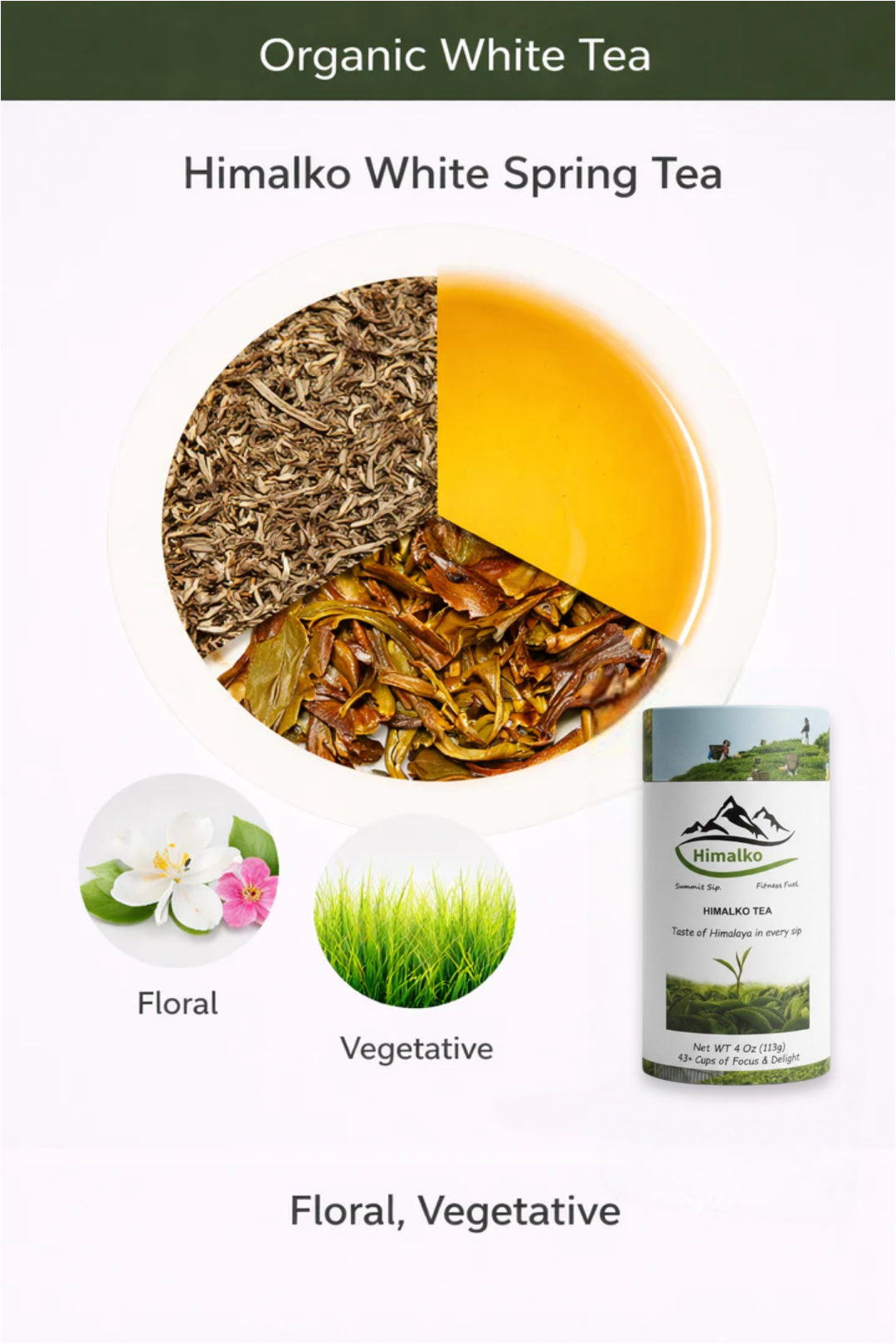 Himalko White Spring Tea